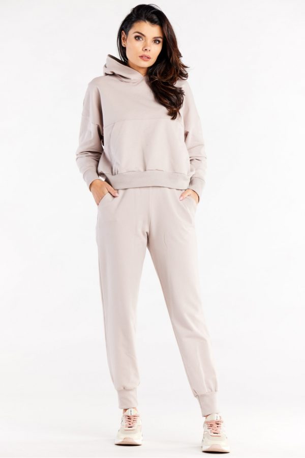 beige Tracksuit trousers model 188045 Infinite You