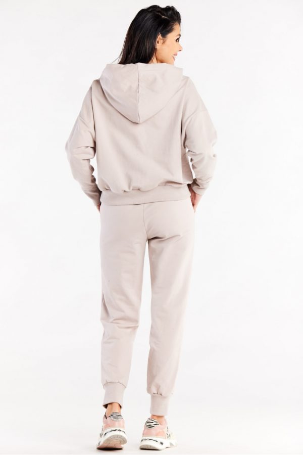 beige Tracksuit trousers model 188045 Infinite You