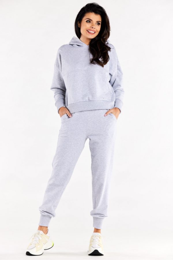 grey Sweatshirt model 188046 Infinite You