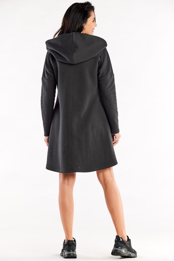 Grey Daydress in Day Dresses with Cotton and Spandex