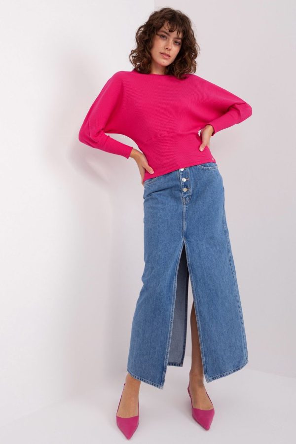 Pink Blouse in Women`s Blouses, Tunics with Cotton and Spandex