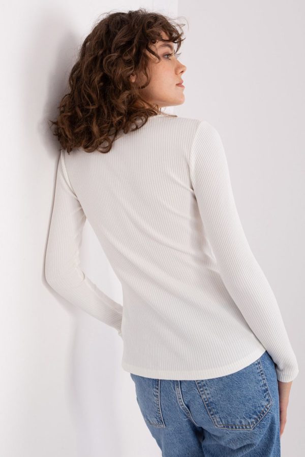 Beige Blouse in Women`s Blouses, Tunics with Cotton and Spandex