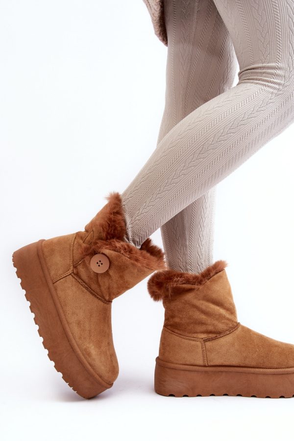 brown Snow boots model 188331 Step in style