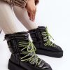 1003639.jpg Black Snow Boots in Women`s Ankle Boots & Booties with Fabric, Warmers, Footbed, Upper Height and Platform Height