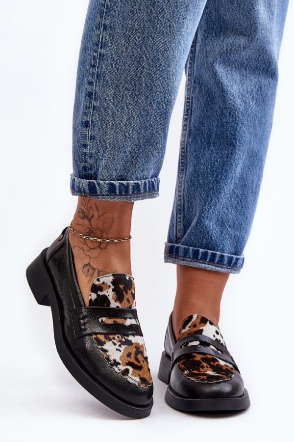 Black Heeled Low Shoes..Fabric, Footbed and Heel Height