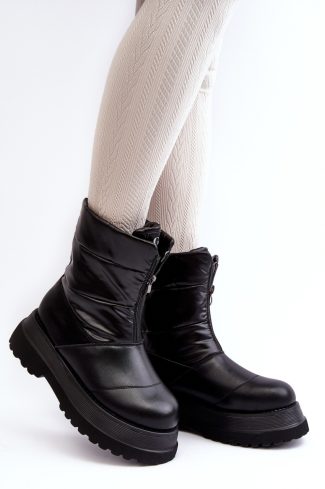 black Snow boots model 188596 Step in style