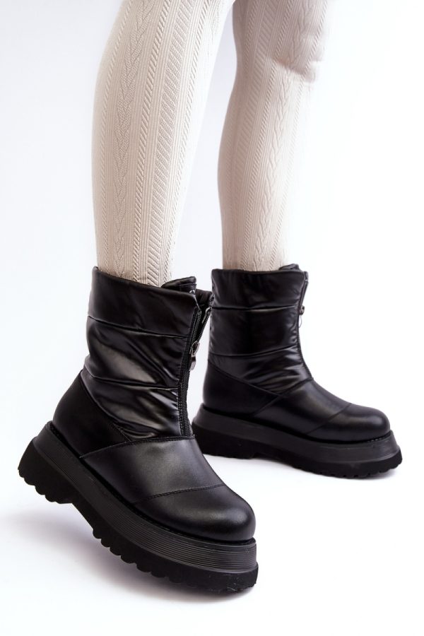 black Snow boots model 188596 Step in style