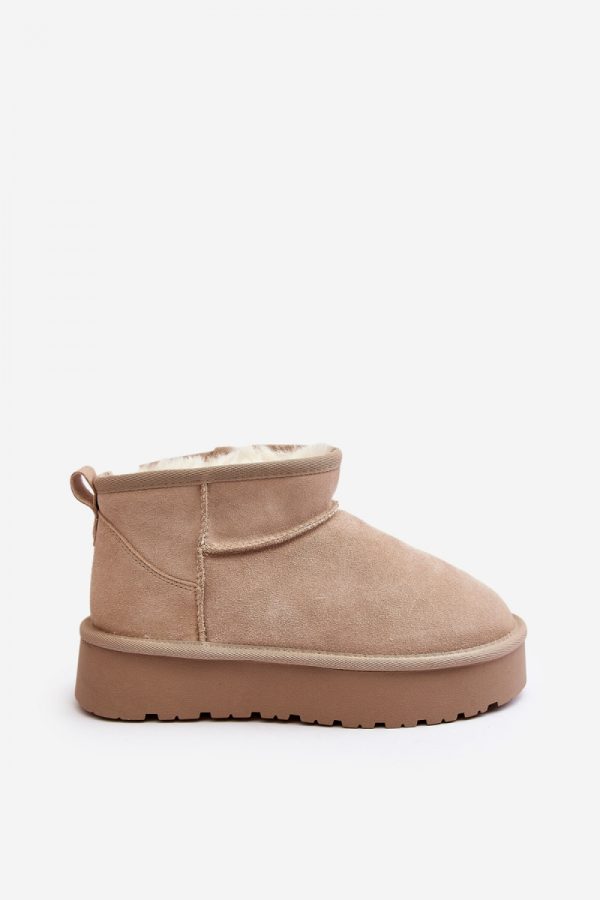 beige Snow boots model 188635 Step in style