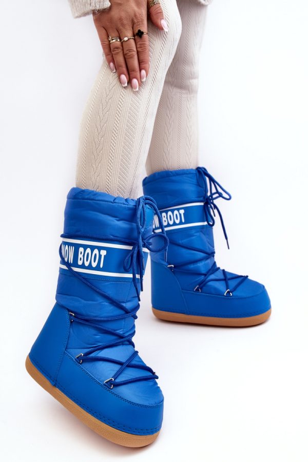 blue Snow boots model 188646 Step in style