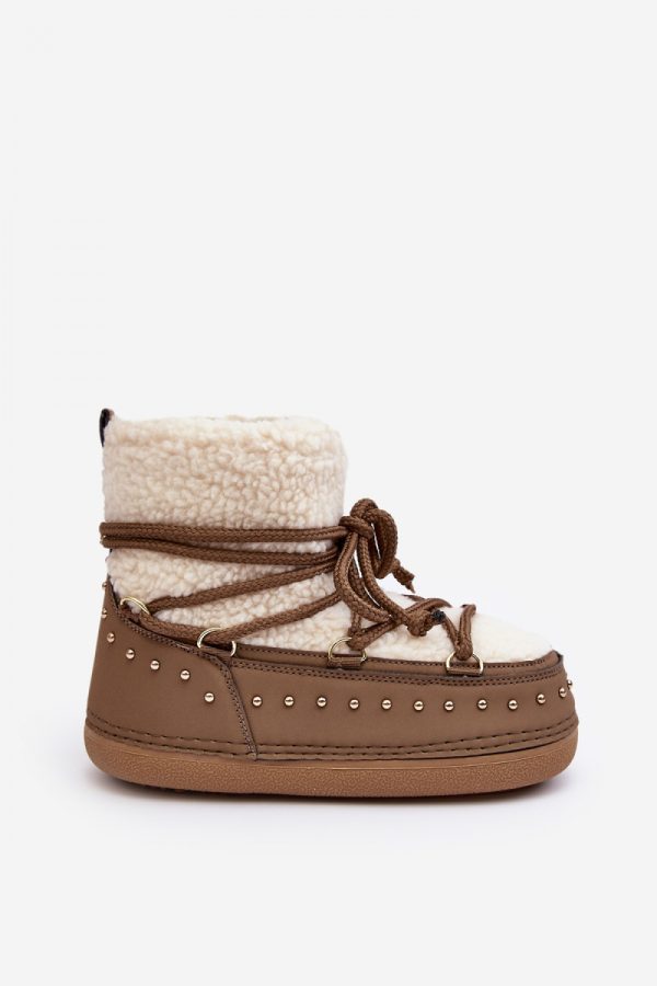 brown Snow boots model 188649 Step in style