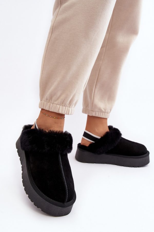 Black Slippers