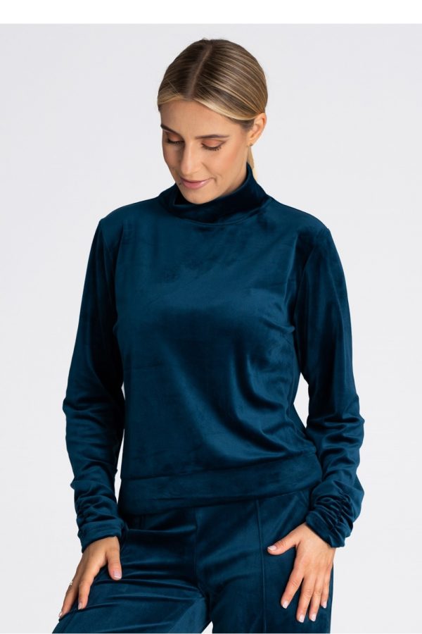 blue Sweatshirt model 189275 Figl