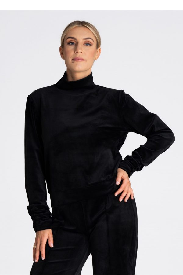 black Sweatshirt model 189277 Figl