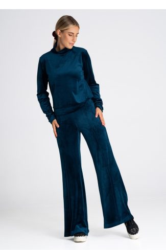 blue Tracksuit trousers model 189278 Figl