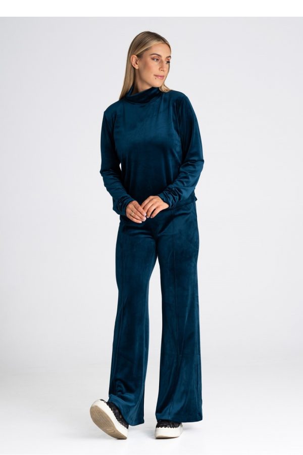 blue Tracksuit trousers model 189278 Figl