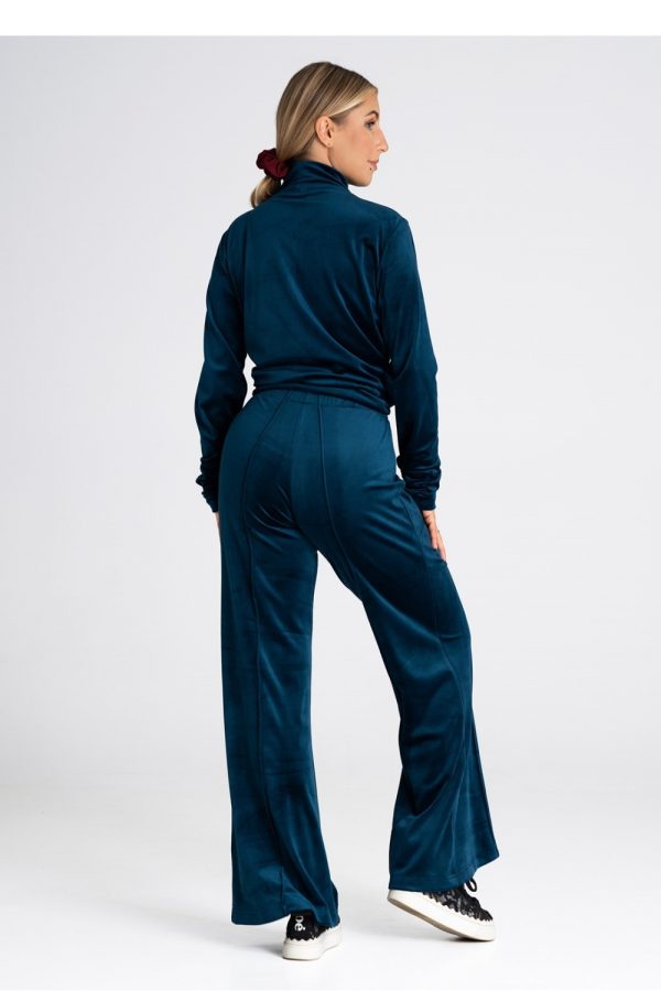 blue Tracksuit trousers model 189278 Figl
