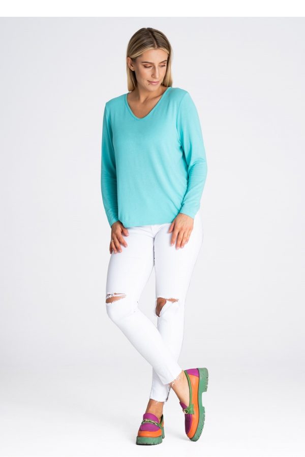 green Blouse model 189294 Figl