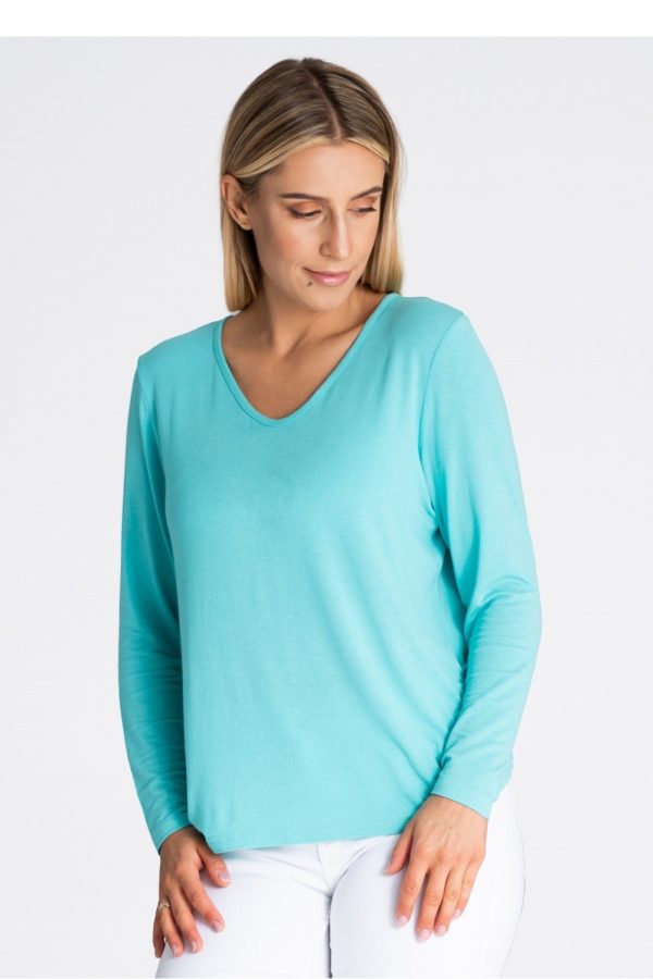 green Blouse model 189294 Figl