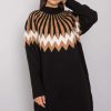 Black Daydress in Day Dresses with Acrylic, Spandex and Polyester