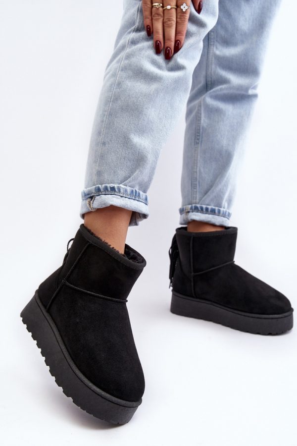 black Snow boots model 189410 Step in style