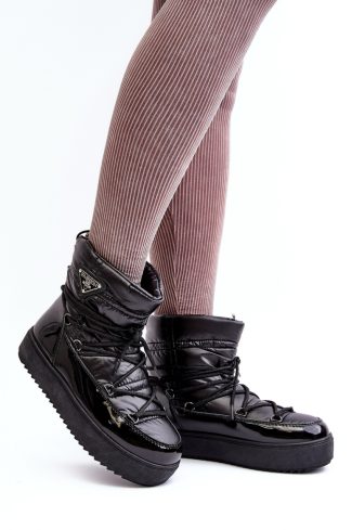 black Snow boots model 189414 Step in style