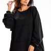 black Sweatshirt model 189455 Infinite You