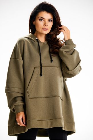 green Sweatshirt model 189461 Infinite You