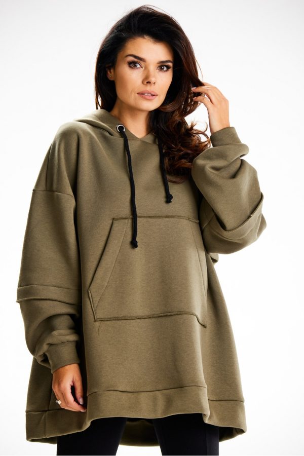 green Sweatshirt model 189461 Infinite You