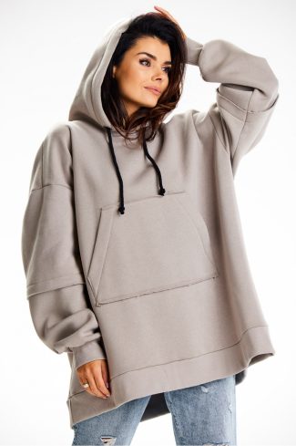 grey Sweatshirt model 189462 Infinite You