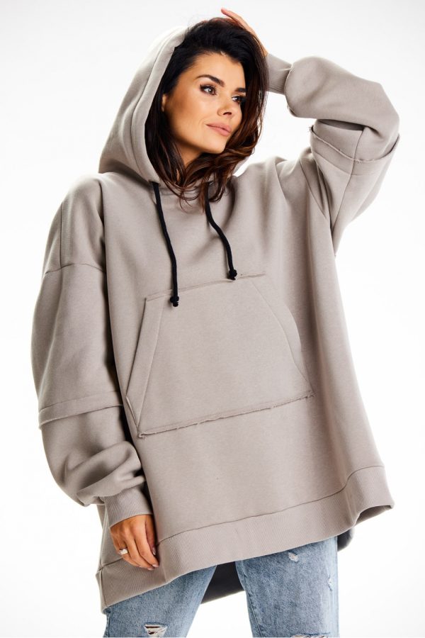 grey Sweatshirt model 189462 Infinite You