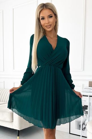 Green Cocktail Dress in Formal Dresses, Cocktail Dresses with Spandex and Polyester