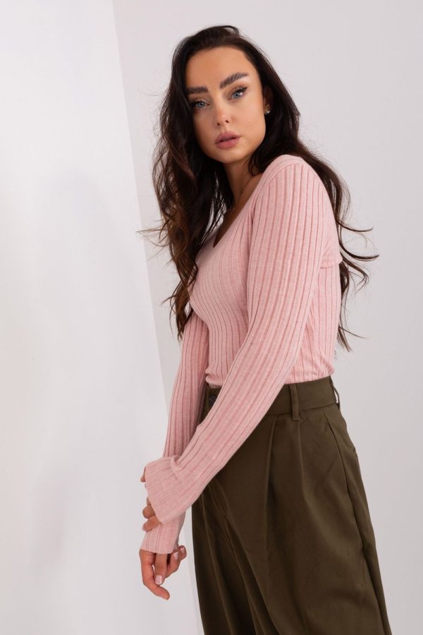 Pink Jumper in Sweaters, Pullovers, Jumpers, Turtlenecks, Boleros, Shrugs with Nylon, Polyester and Viscose