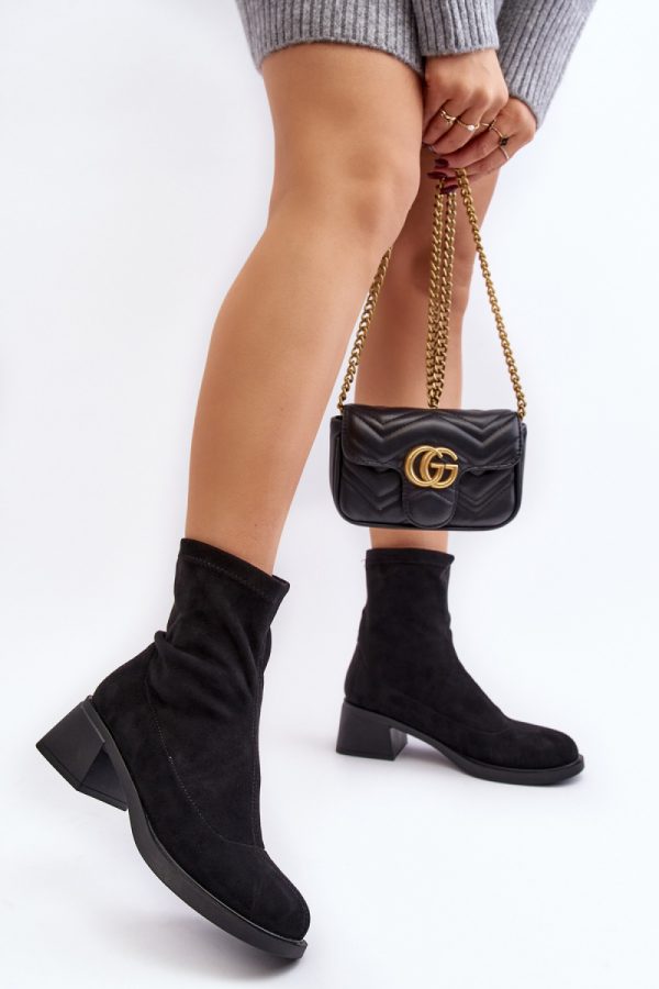 black Heel boots model 189840 Step in style