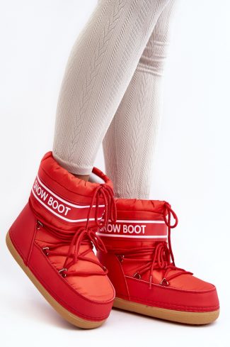 Red Snow Boots in Women`s Ankle Boots & Booties with Fabric, Warmers, Footbed, Upper Height and Platform Height