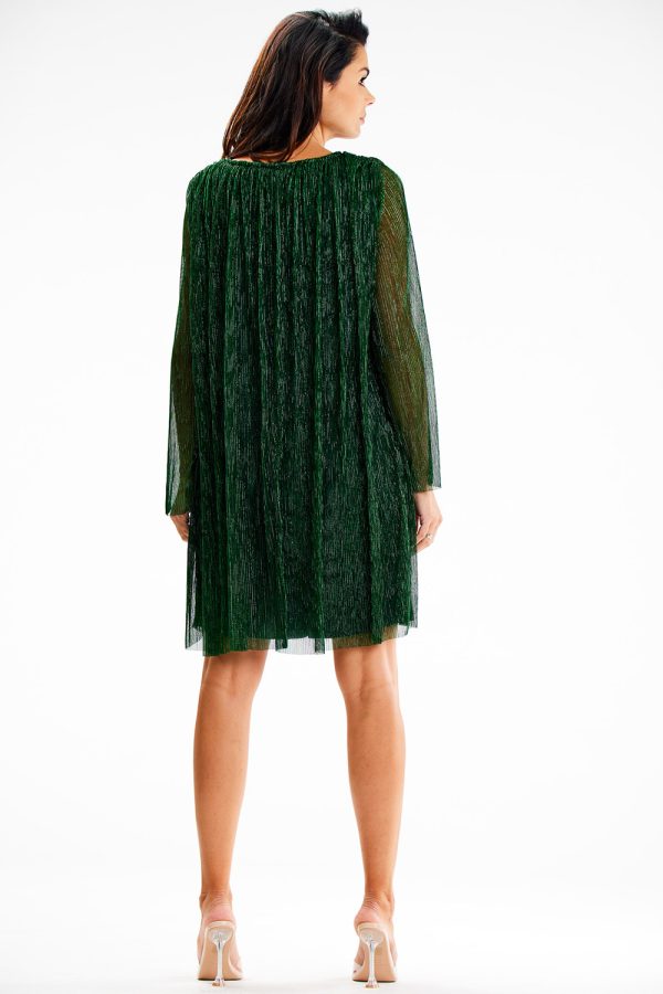 Green Evening Dress in Evening Dresses with Spandex and Polyester
