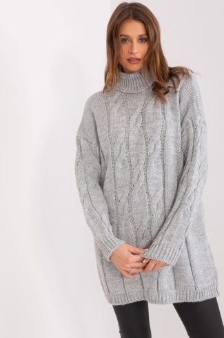 Grey Daydress in Day Dresses with Acrylic and Wool