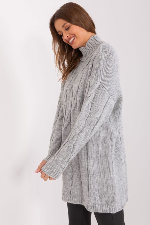 Grey Daydress in Day Dresses with Acrylic and Wool