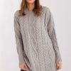 Grey Daydress in Day Dresses with Acrylic and Wool