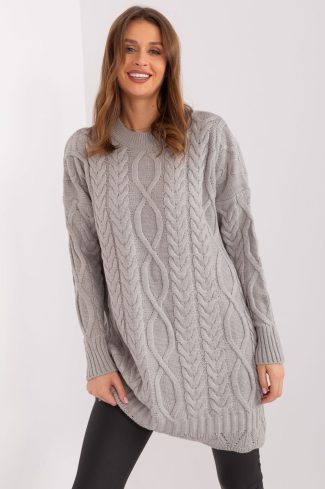Grey Daydress in Day Dresses with Acrylic and Wool
