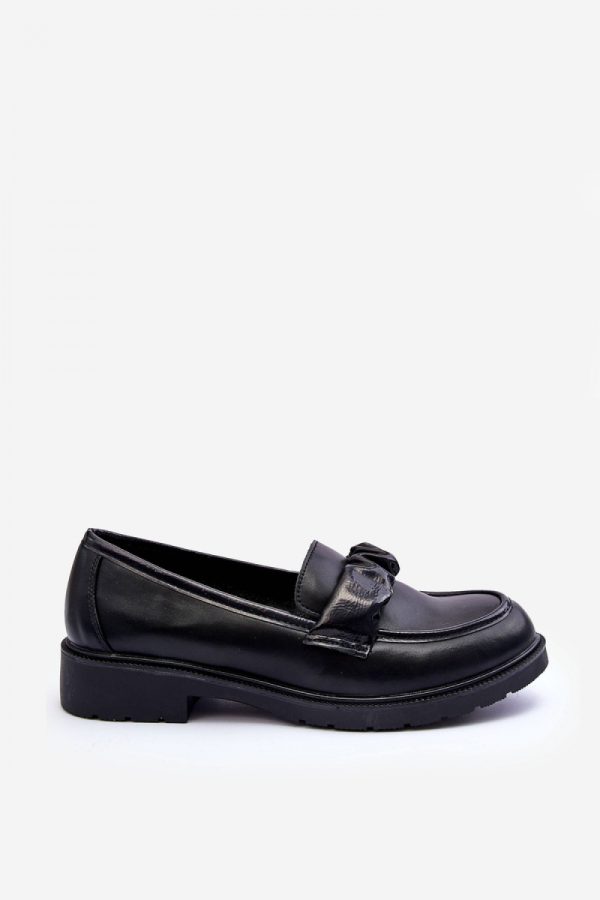 black Half shoes model 190181 Step in style