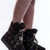 1010146.jpg Black Snow Boots in Women`s Ankle Boots & Booties with Fabric, Warmers, Footbed, Upper Height, Heel Height and Platform Height