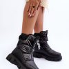 1010164.jpg Black Snow Boots in Women`s Ankle Boots & Booties with Fabric, Warmers, Footbed, Upper Height, Heel Height and Platform Height