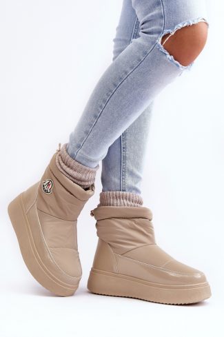 1010173 beige Snow boots model 190513 Step in style