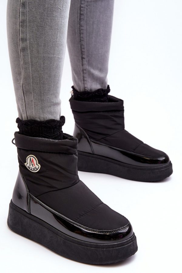 black Snow boots model 190514 Step in style