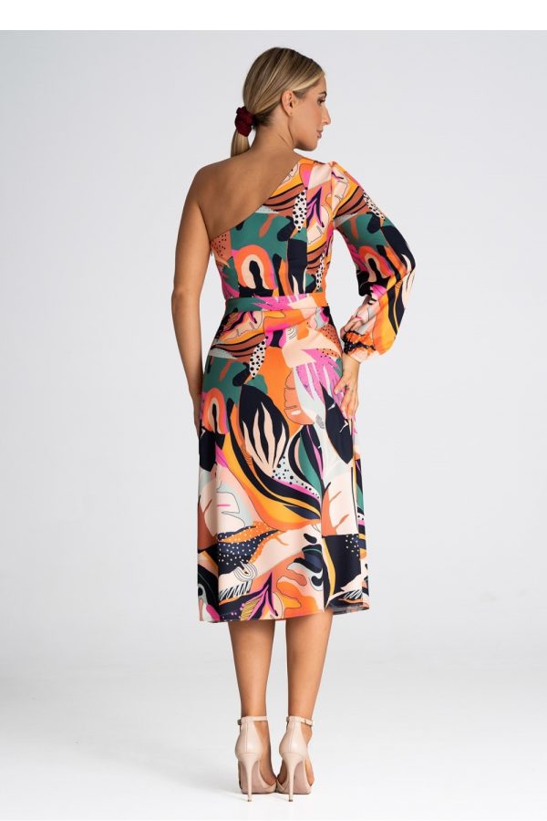 Multicolor Cocktail Dress in Formal Dresses, Cocktail Dresses with Spandex and Polyester