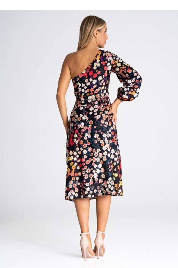 Multicolor Cocktail Dress in Formal Dresses, Cocktail Dresses with Spandex and Polyester