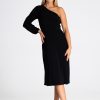 Black Cocktail Dress in Formal Dresses, Cocktail Dresses with Spandex and Polyester