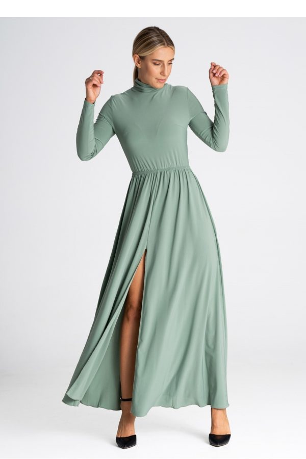 green Daydress model 191019 Figl
