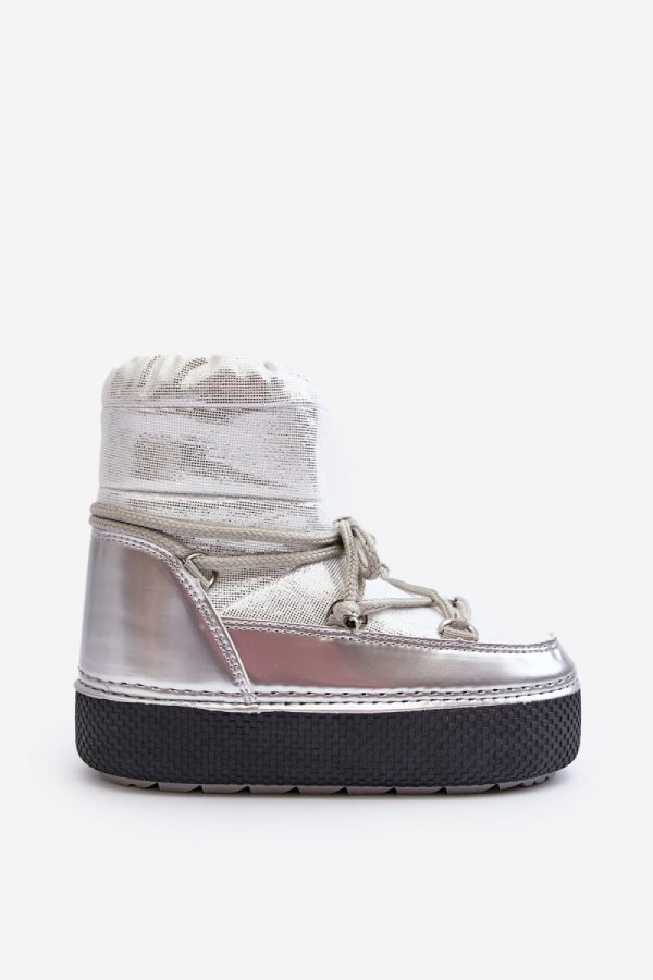 grey Snow boots model 191326 Step in style
