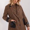 1013463 Black Jacket in Jackets, Vests For Women with Cotton and Spandex